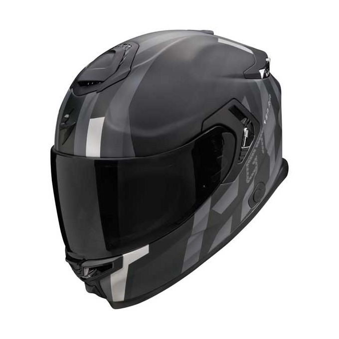 CASCO SCORPION EXO-GT SP AIR TOURADVEN NEGRO MATE / BLANCO
