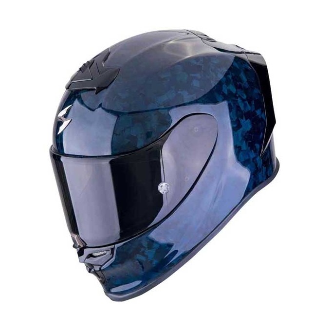 CASCO SCORPION EXO R1 EVO II CARBON AIR ONYX AZUL