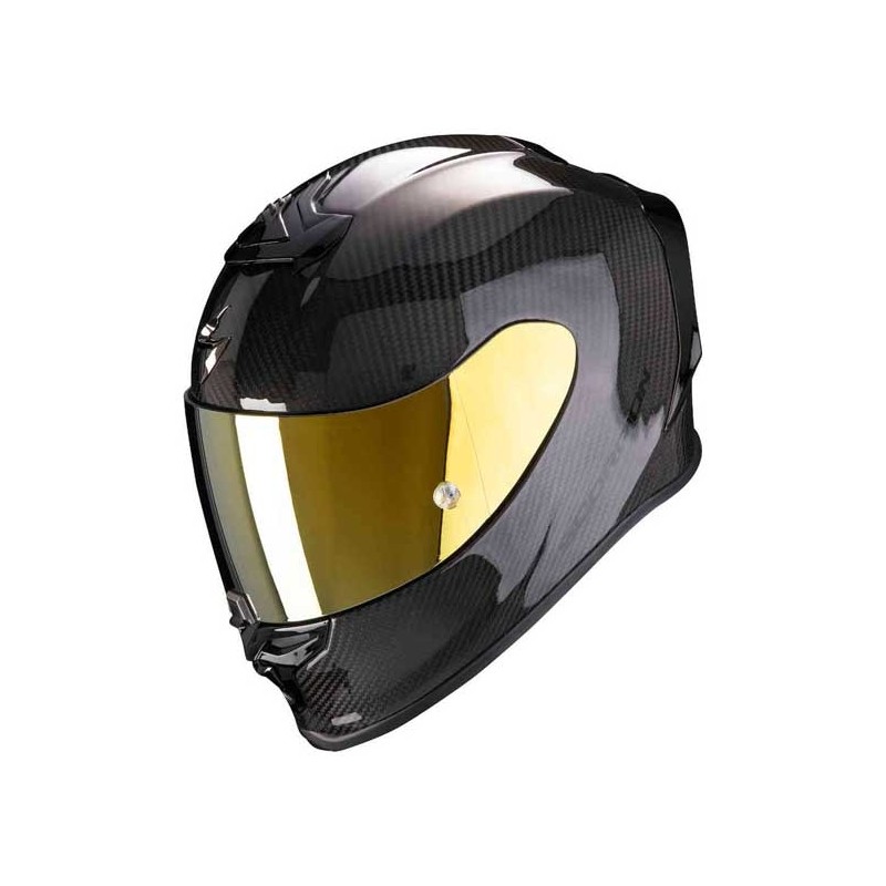CASCO SCORPION EXO R1 EVO II CARBON AIR SOLID BRILLO