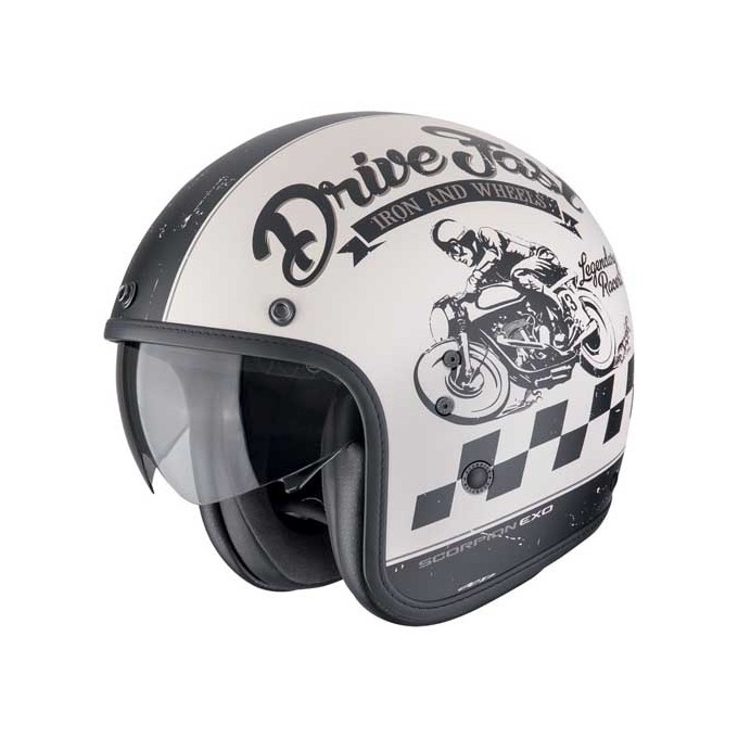 CASCO SCORPION BELFAST EVO DRIVE FAST BLANCO