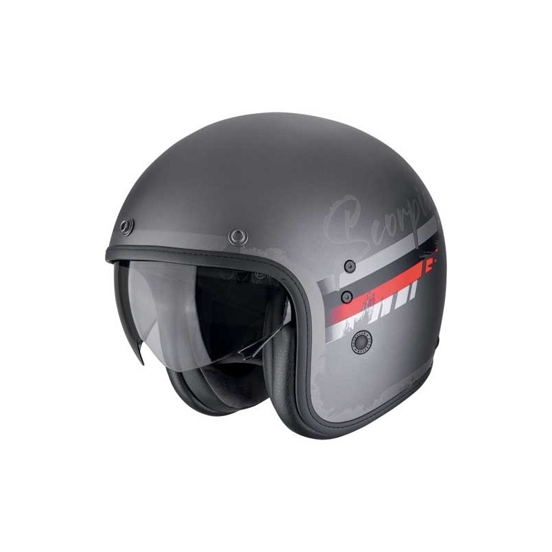 CASCO SCORPION BELFAST EVO ADONIS PLATA MATE