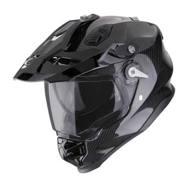 CASCO SCORPION ADF-9000 CARBON AIR NEGRO