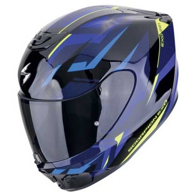 CASCO SCORPION EXO-391 AAXO NEGRO / AZUL