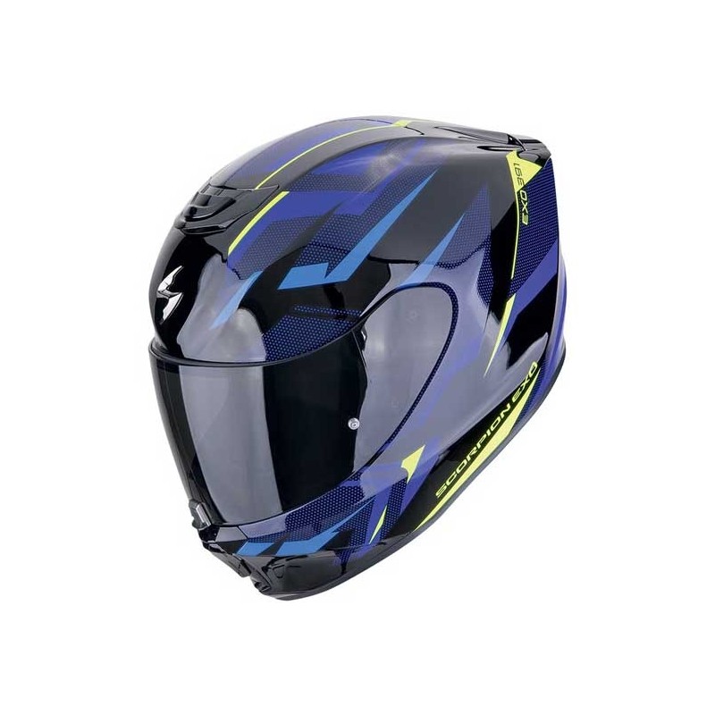 CASCO SCORPION EXO-391 AAXO NEGRO / AZUL