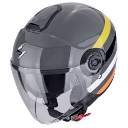 CASCO SCORPION EXO-CITY II BEE GRIS / AMARILLO / NEGRO