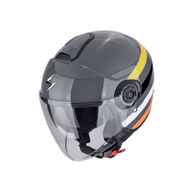 CASCO SCORPION EXO-CITY II BEE GRIS / AMARILLO / NEGRO