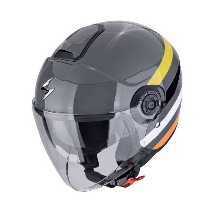 CASCO SCORPION EXO-CITY II BEE GRIS / AMARILLO / NEGRO