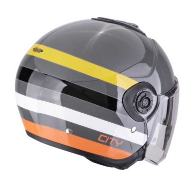 CASCO SCORPION EXO-CITY II BEE GRIS / AMARILLO / NEGRO