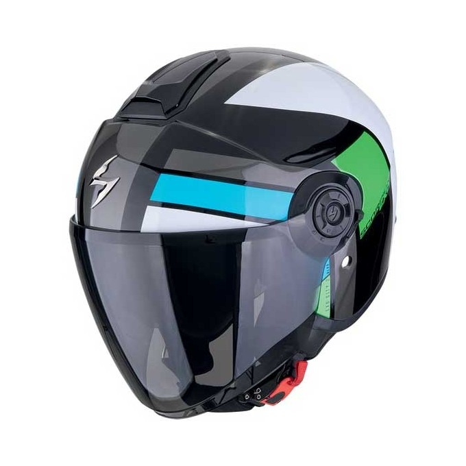 CASCO SCORPION EXO-CITY II BLUR NEGRO / BLANCO / VERDE