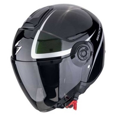 CASCO SCORPION EXO-CITY II INTERCITY NEGRO / CAMALEÓN