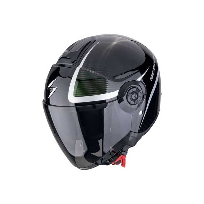 CASCO SCORPION EXO-CITY II INTERCITY NEGRO / CAMALEÓN