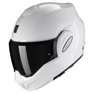CASCO SCORPION EXO-TECH-EVO-PRO-SOLID-BLANCO-METÁLICO