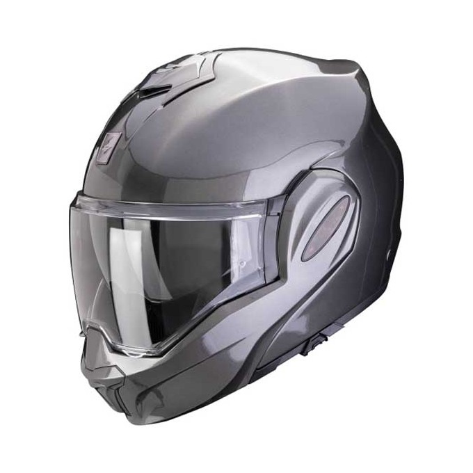 CASCO SCORPION EXO-TECH-EVO-PRO-SOLID-GRIS-METÁLICO