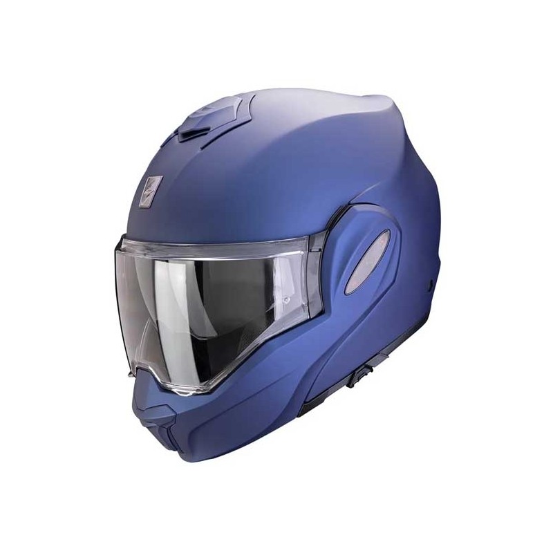 CASCO SCORPION EXO-TECH-EVO-PRO-SOLID-AZUL-METÁLICO-MATE