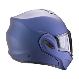 CASCO SCORPION EXO-TECH-EVO-PRO-SOLID-AZUL-METÁLICO-MATE