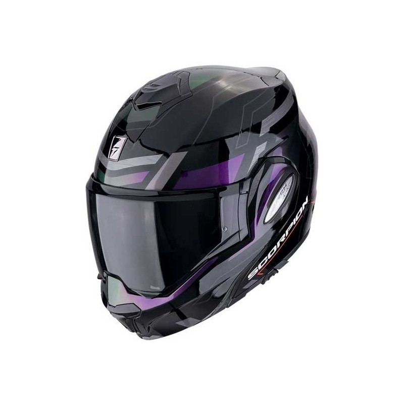CASCO SCORPION EXO-TECH-EVO-CONQUER-NEGRO-CAMALEÓN