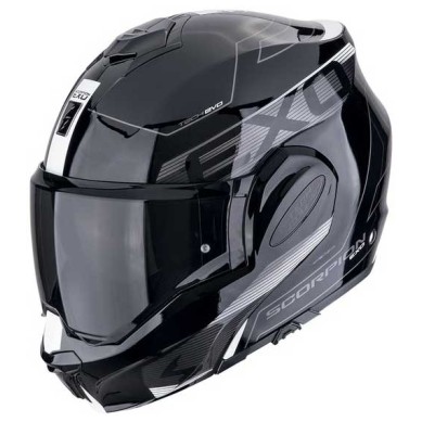CASCO SCORPION EXO-TECH EVO TRAVELLER NEGRO / BLANCO