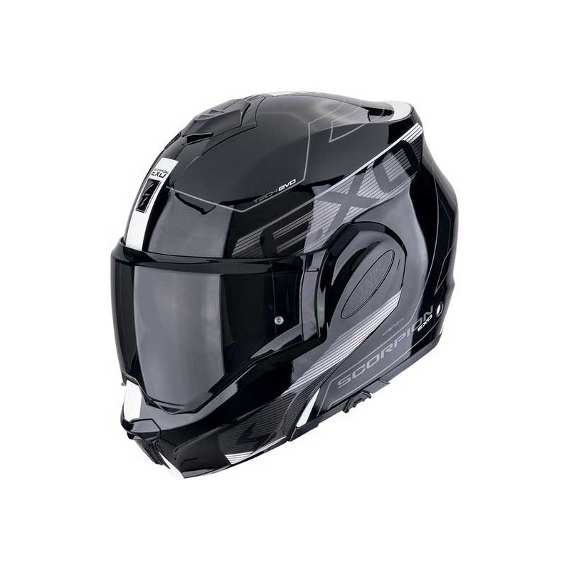 CASCO SCORPION EXO-TECH EVO TRAVELLER NEGRO / BLANCO