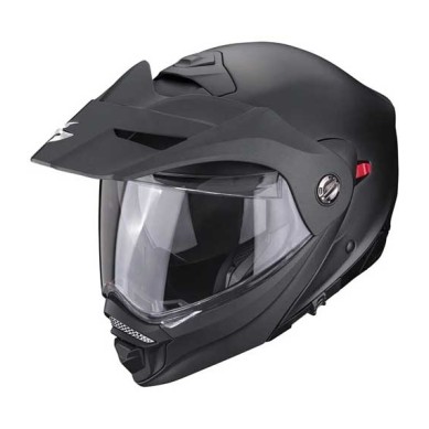 CASCO SCORPION ADX-2 LEWIS NEGRO MATE / PLATA