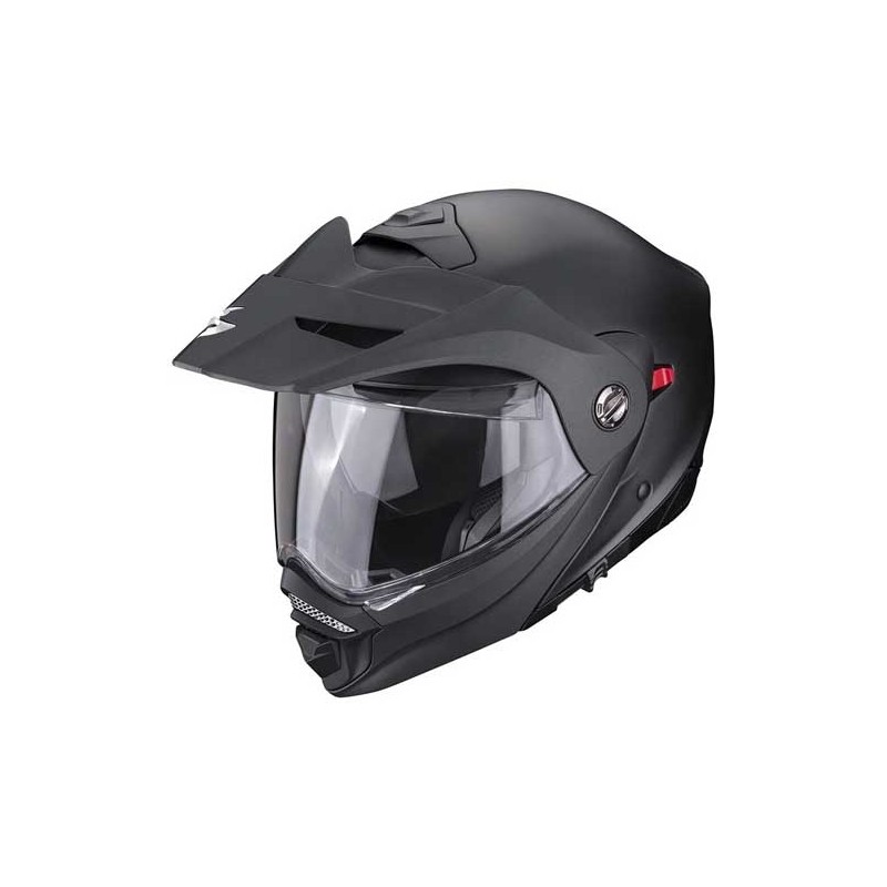 CASCO SCORPION ADX-2 LEWIS NEGRO MATE / PLATA