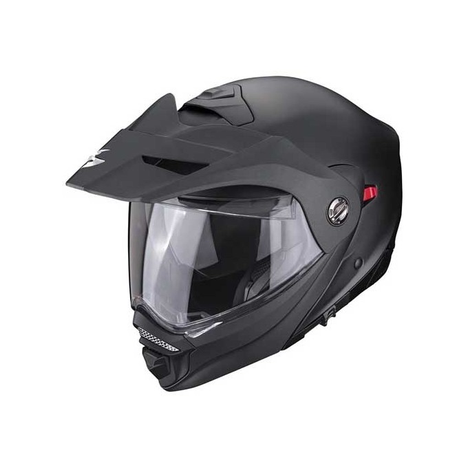 CASCO SCORPION ADX-2 LEWIS NEGRO MATE / PLATA
