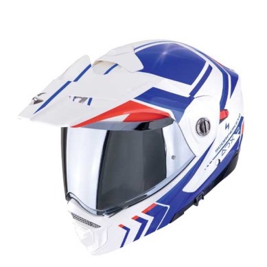 CASCO SCORPION ADX-2 LEWIS NEGRO / ROJO