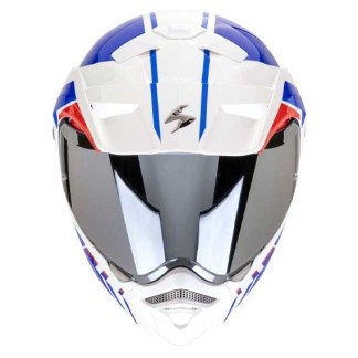 CASCO SCORPION ADX-2 LEWIS NEGRO / ROJO