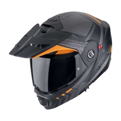 CASCO SCORPION ADX-2 LEWIS BLANCO / AZUL / ROJO