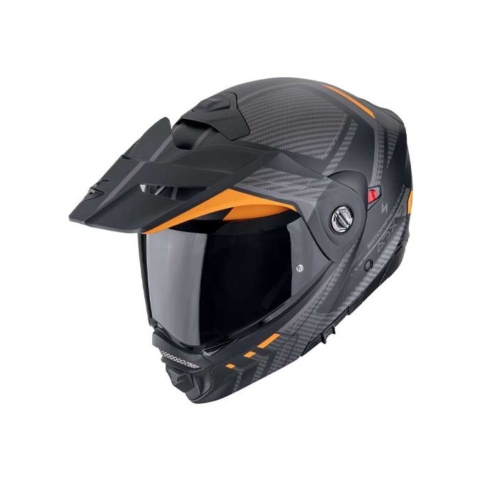 CASCO SCORPION ADX-2 LEWIS BLANCO / AZUL / ROJO