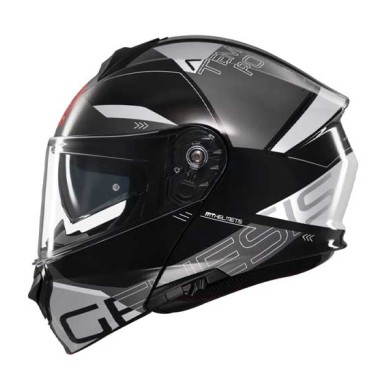 CASCO MT HELMETS ATEMPO B2 NEGRO / PLATA