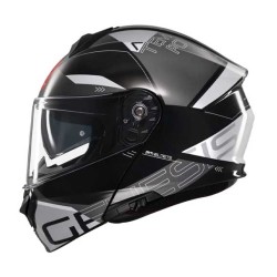 CASCO MT HELMETS ATEMPO B2 NEGRO / PLATA