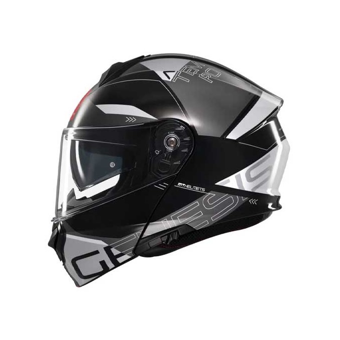 CASCO MT HELMETS ATEMPO B2 NEGRO / PLATA