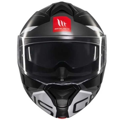 CASCO MT HELMETS ATEMPO B2 NEGRO / PLATA