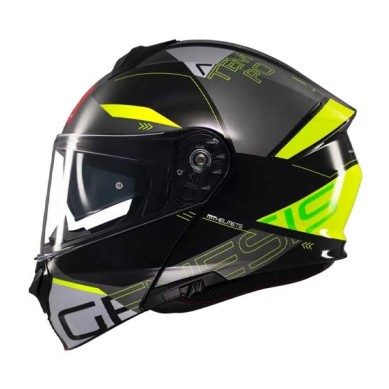 CASCO MT HELMETS ATEMPO B3 NEGRO / AMARILLO