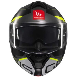 CASCO MT HELMETS ATEMPO B3 NEGRO / AMARILLO