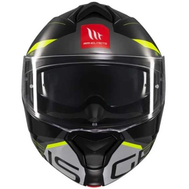 CASCO MT HELMETS ATEMPO B3 NEGRO / AMARILLO