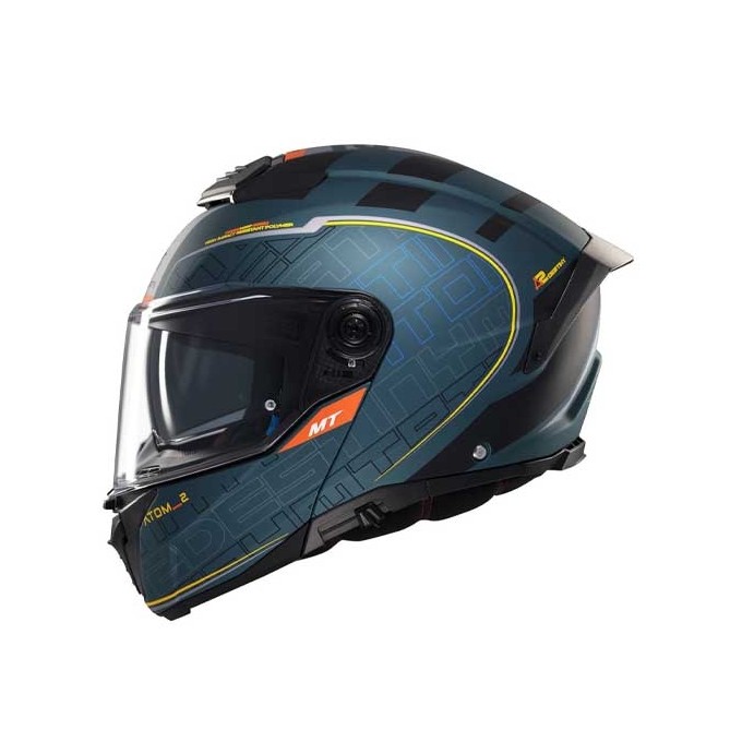 CASCO MT HELMETS ATOM-2 SV DESTINY C6 AZUL MATE