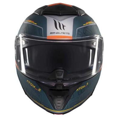 CASCO MT HELMETS ATOM-2 SV DESTINY C6 AZUL MATE