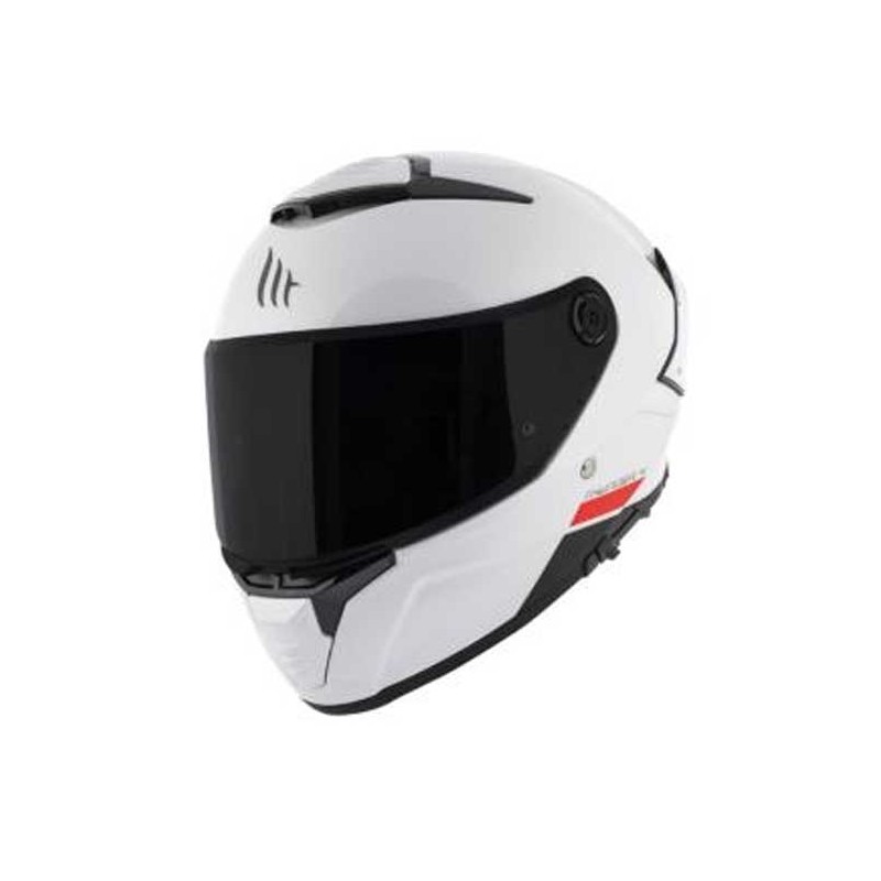 CASCO MT HELMETS THUNDER 4 SV SOLID A0 BLANCO PERLA MATE