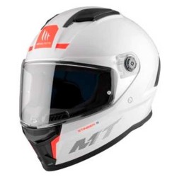 CASCO MT HELMETS STINGER 2 SOLID A0 BLANCO PERLA BRILLO