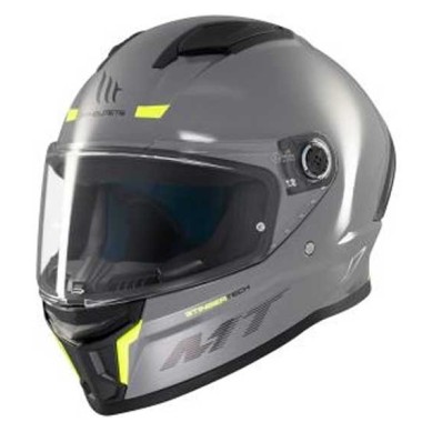CASCO MT HELMETS STINGER 2 SOLID A12 GRIS BRILLO