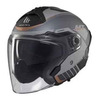 CASCO MT HELMETS JET COSMO SV CRUISER C2 MATE GRIS