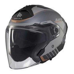CASCO MT HELMETS JET COSMO SV CRUISER C2 MATE GRIS