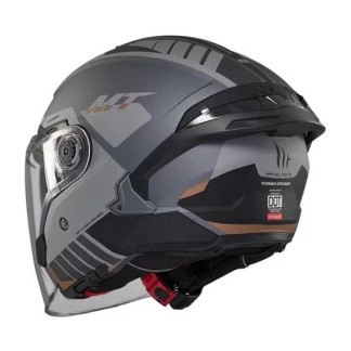 CASCO MT HELMETS JET COSMO SV CRUISER C2 MATE GRIS