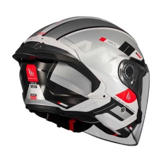CASCO MT HELMETS JET COSMO SV SILENCE A2 BRILLO PLATA