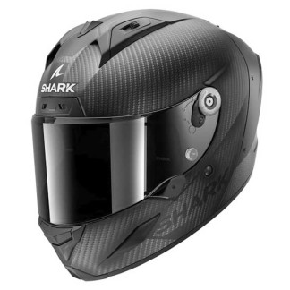 CASCO SHARK AERON CARBÓN SKIN MATE NEGRO