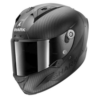 CASCO SHARK AERON CARBÓN SKIN MATE NEGRO
