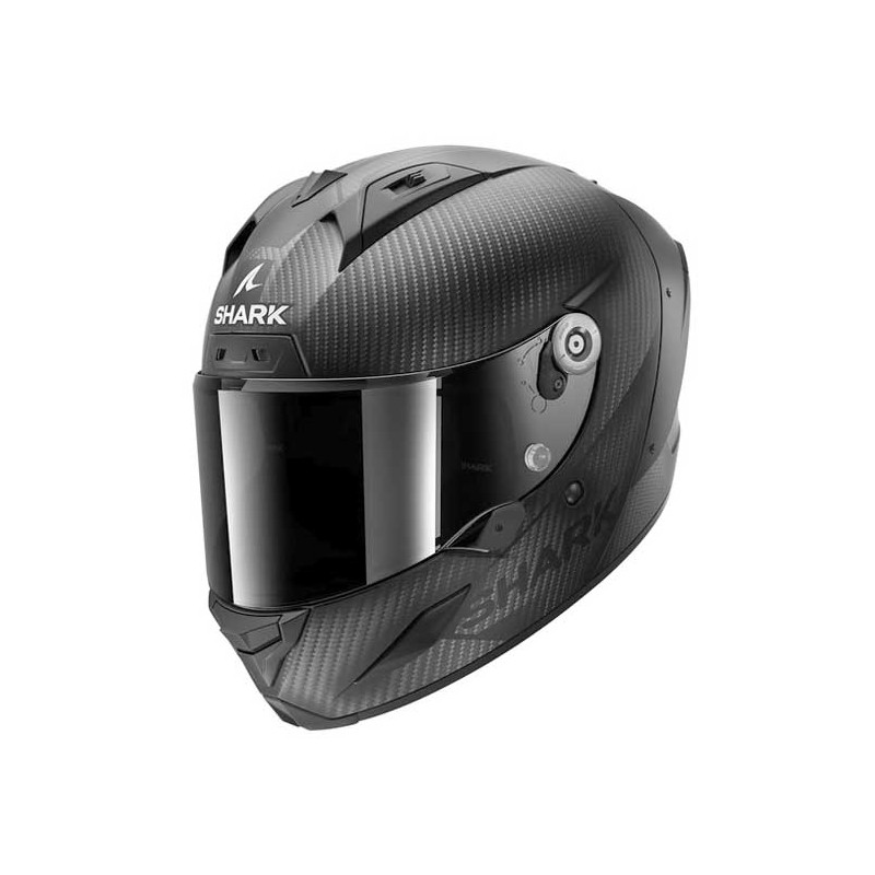 CASCO SHARK AERON CARBÓN SKIN MATE NEGRO
