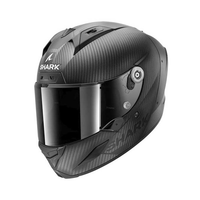 CASCO SHARK AERON CARBÓN SKIN MATE NEGRO