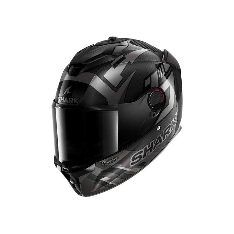CASCO INTEGRAL SHARK SPARTAN GT PRO ZARCO ANTARCITA / PLATA
